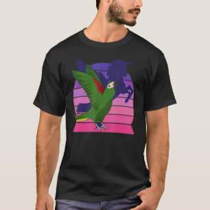 Camiseta Retro Papagaio I Asalou Unicórnio I Hahn's Macaw 1