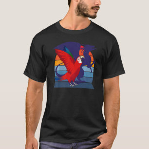 Camiseta Retro Papagaio I Dragão Eu Gritando Mac de asa Ver