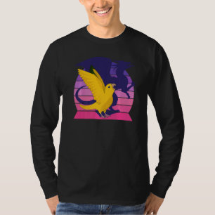 Camiseta Retro Papagaio I Dragão Eu Gritando Rainha da Bavi