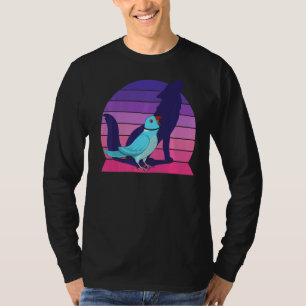 Camiseta Retro Papagaio I Howling Wolf I Gritando Blue Indi