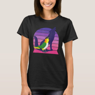 Camiseta Retro Papagaio I Howling Wolf I Gritando Cabeça Ne