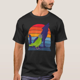 Camiseta Retro Papagaio I Howling Wolf I Gritando Cabeça Su