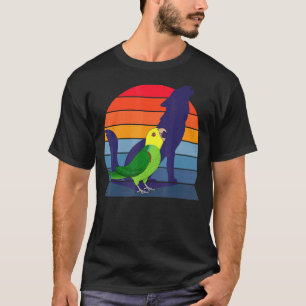 Camiseta Retro Papagaio I Howling Wolf I Gritando Hea Amare
