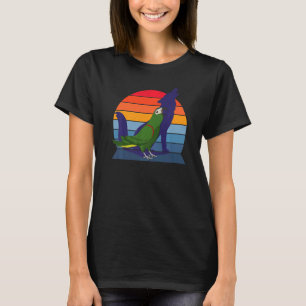 Camiseta Retro Papagaio I Howling Wolf I gritando Mac do Ha