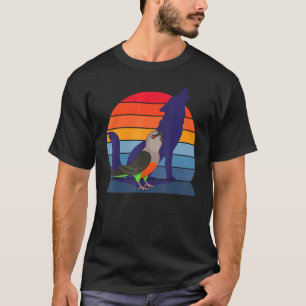 Camiseta Retro Papagaio I Howling Wolf I Screing Red Bellie