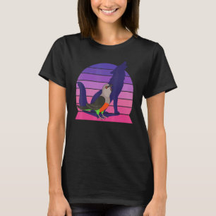 Camiseta Retro Papagaio I Howling Wolf I Screing Red Bellie
