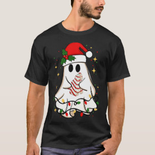 Camiseta Retro Papais noeis Fantasmas Natal Natal Natal Nat