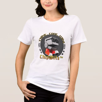 Camiseta Retro para Mulheres ChipWits