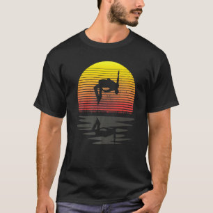 Camiseta Retro Parkour Sunset Vintage 80 90 Antigos Clas Es