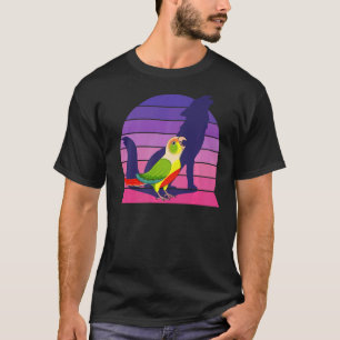 Camiseta Retro Parrot I Howling Wolf I Gritando Abacaxi
