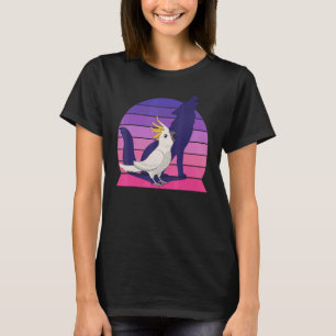 Camiseta Retro Parrot I Howling Wolf I Gritando Cockatoo