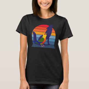 Camiseta Retro Parrot I Howling Wolf I Gritando Jenday Con