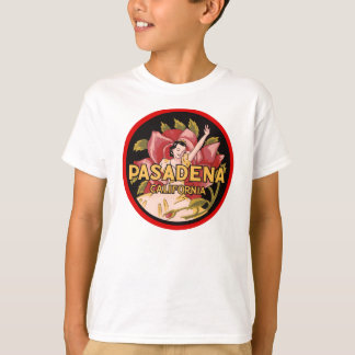 Camiseta Retro Pasadena California viagem ad