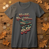Camiseta Retro Patins de Roda 80s