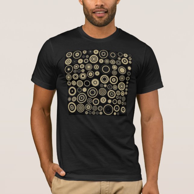 Camiseta Retro Pattern Abstrato Art - T-shirt (Frente)