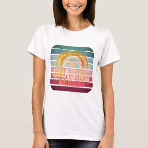 Camiseta Retro Percorrendo O Rainbows