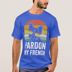 Camiseta Retro Perdão Meu Sobrinho Francês Dog Dift Frenchi