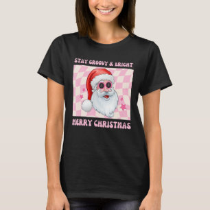 Camiseta Retro Permanência Groovy Brilhante Papais noeis de