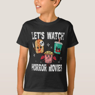 Camiseta Retro Permite Assistir Filmes Horrores Custo Justo