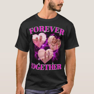 Camiseta Retro Personalizada Pink Hearts Anos 80 9
