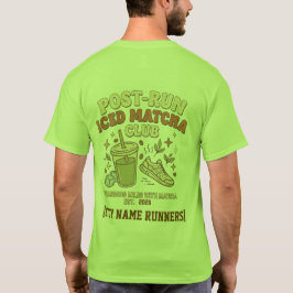 Camiseta Retro Personalizada Pós-Corrida Iced Matc