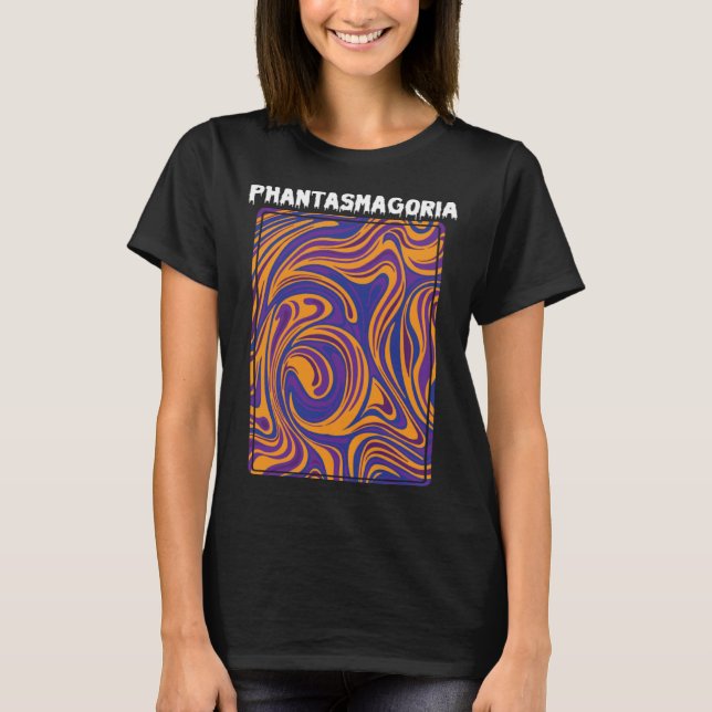 Camiseta Retro Phantasmagoria Indie Pop estética (Frente)