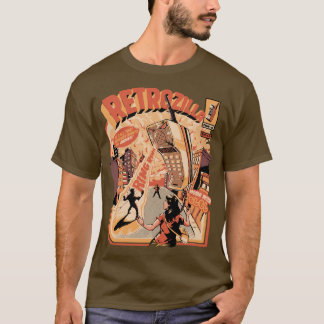 Camiseta Retro Phonezilla Preto