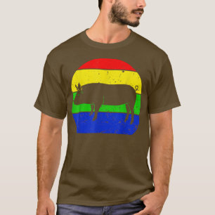 Camiseta Retro Pig Vintage Pig Silhouter Farmer Animal Lov