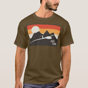Camiseta Retro Planador de Planeamento do Piloto Planador d