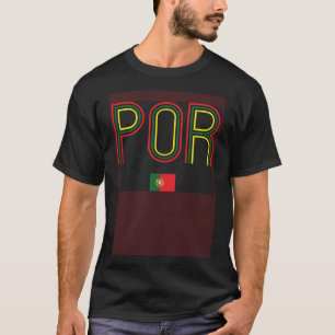 Camiseta Retro Portugal Bandeira Orgulho Português Vintage