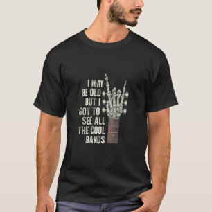 Camiseta Retro Posso Ser Velho, Mas Tenho Que Ver O Legal B