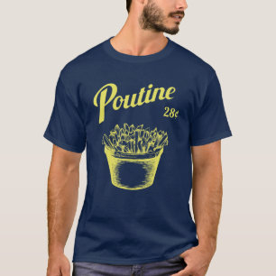 Camiseta Retro Poutine - Canadá - Montreal