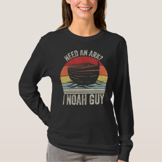 Camiseta Retro Precisa De Arca Eu Noah Cara Christian Pun E