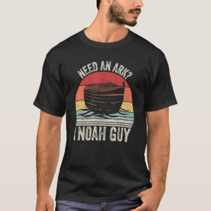 Camiseta Retro Precisa De Arca Eu Noah Cara Christian Pun E