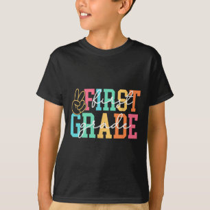 Camiseta Retro Primeira Série Preppy De Volta à Escola Prof