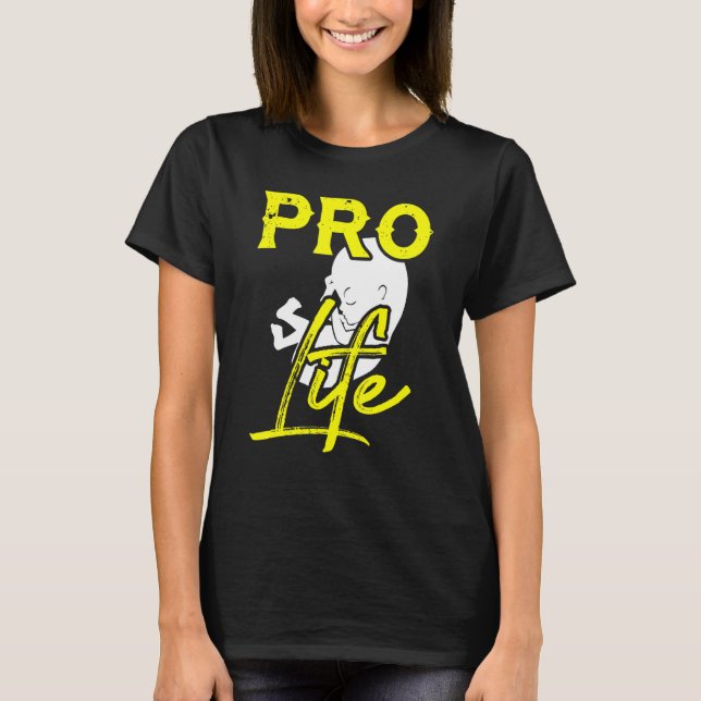 Camiseta Retro Pro Life Generation Anti Abortion Catholic C (Frente)