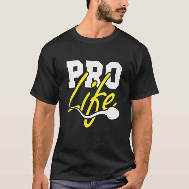 Camiseta Retro Pro Life Generation Anti-Aborto Católico C (Frente)