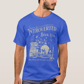 Camiseta Retro Proud Anti Social Member Of Introverted Book