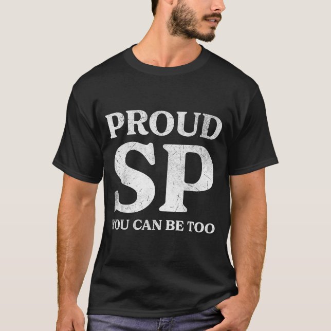 Camiseta Retro Proud Sp Anti Scientology Funny Quote Idea  (Frente)