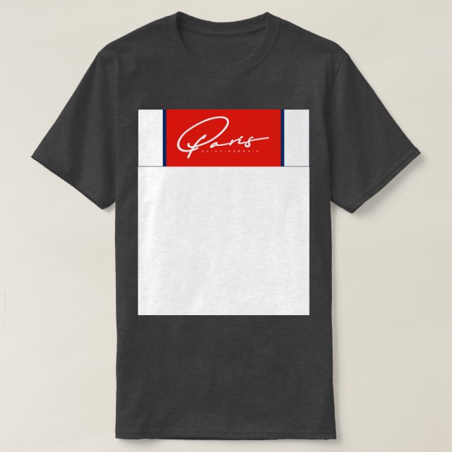 Camiseta Retro PSG Afastado (Frente do Design)
