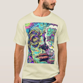 Camiseta Retro Psychedelic