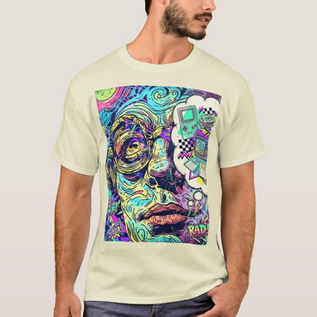 Camiseta Retro Psychedelic (Frente)