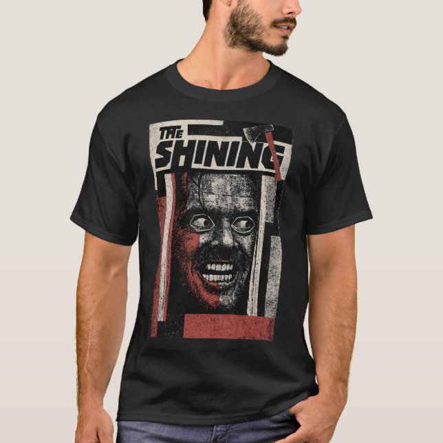 Camiseta Retro Psychological Horror Film Art (Frente)