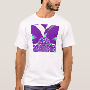 Camiseta Retro púrpura