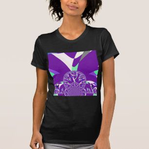 Camiseta Retro púrpura