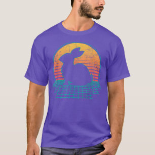 Camiseta Retro Rabbit Zookeeper Bunny Breeder Veteri