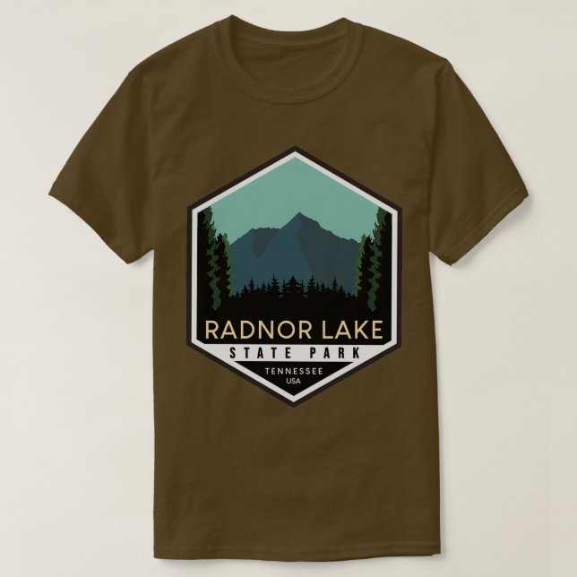 Camiseta Retro Radnor Lake State Park Tennessee (Frente do Design)