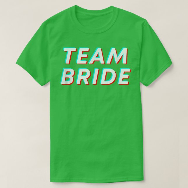 Camiseta Retro Rave Festival Team Bride Bachelorette Bach B (Frente do Design)