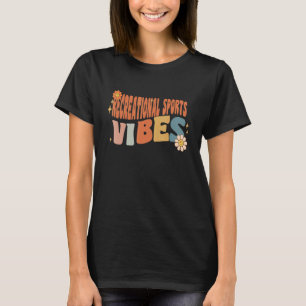 Camiseta Retrô Reational Sports Vibes Professoras Mulheres