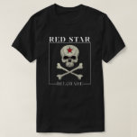 Camiseta Retro Red Star Belgrade Fan Skull<br><div class="desc">Retro Red Star Belgrade Fan Skull</div>